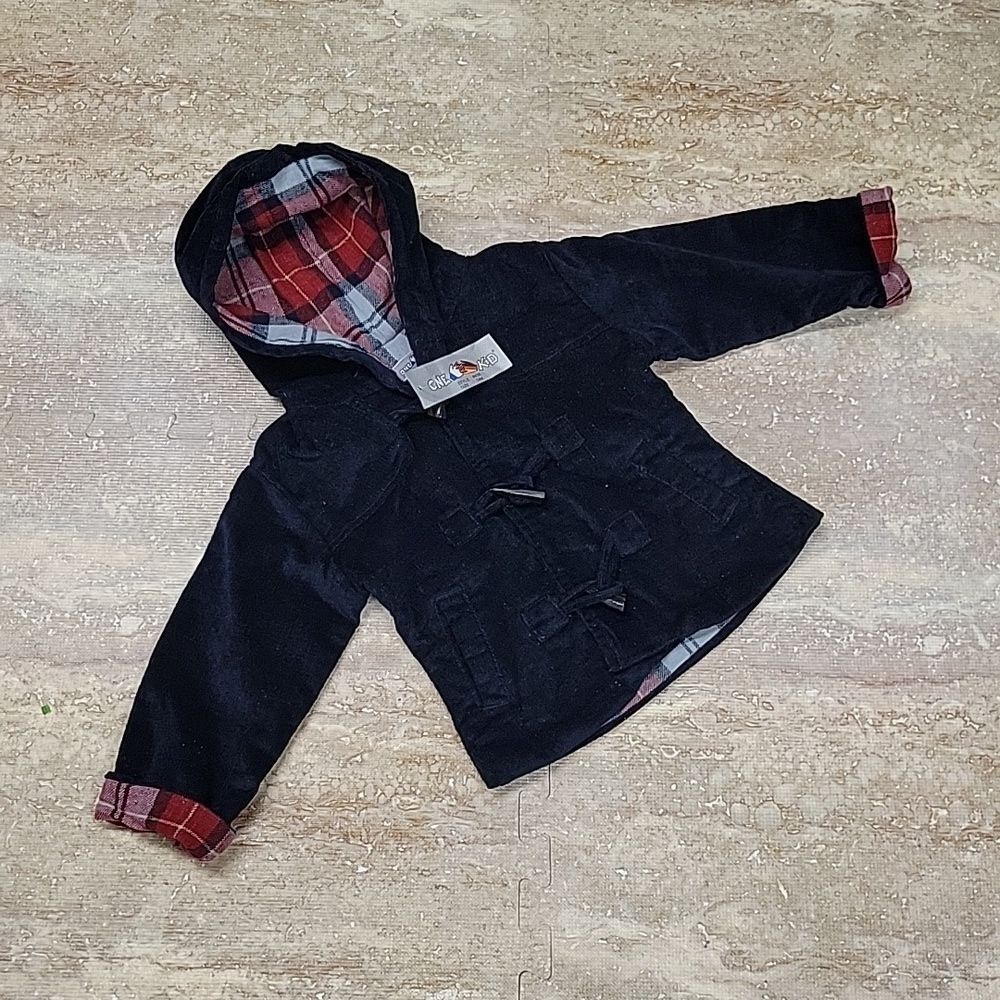 ONE KID NEW WINTER JACKET SIZE 18 MONTHS COTTON RAIME AND SOME SPANDEX